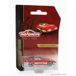 CHEVROLET  CORVETTE ZR-1 SPIDER 1990  RED YELLOW