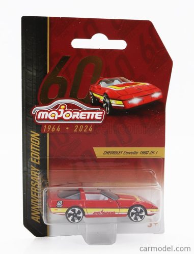 CHEVROLET  CORVETTE ZR-1 SPIDER 1990  RED YELLOW