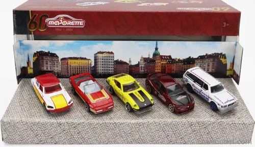 ALFA ROMEO  SET ASSORTMENT 5 CARS PIECES - 60th ANNIVERSARY  VARIOUS