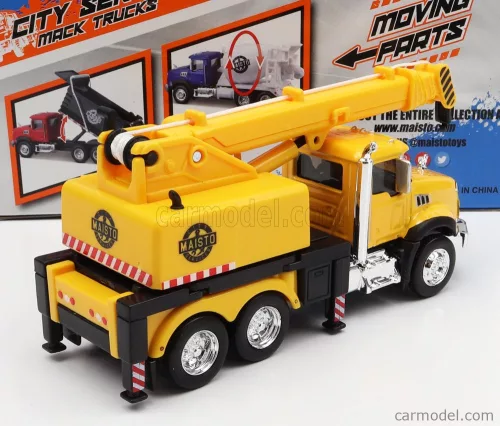 MACK  ANTHEM TRUCK 3-ASSI CANE GRU 2020  YELLOW BLACK