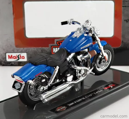 HARLEY DAVIDSON  FXDFSE CVO FAT BOB 2009  BLUE MET