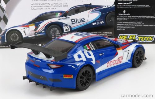 MASERATI  GRANTURISMO GT3 N 99 RACING 2015  BLUE WHITE