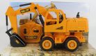 CASE-IH  TITAN ESCAVATORE GOMMATO - TRACTOR EXCAVATOR 1999  YELLOW BLACK