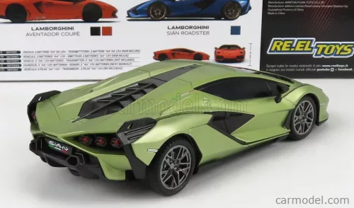 LAMBORGHINI  SIAN FKP 37 HYBRID 2020  LIGH GREEN MET - RC