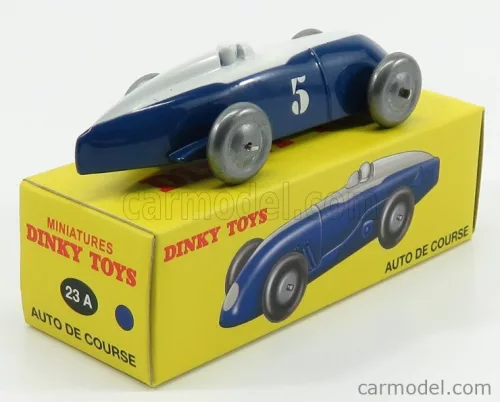 DINKY  RACE CAR N 5 1930  BLUE WHITE