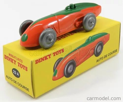 DINKY  RACE CAR N 4 1930  ORANGE GREEN