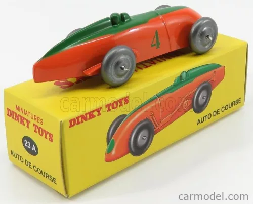 DINKY  RACE CAR N 4 1930  ORANGE GREEN