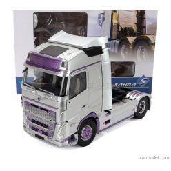   VOLVO  FH16 750 GLOBETROTTER XL TRACTOR TRUCK 2-ASSI 2021  SILVER PURPLE