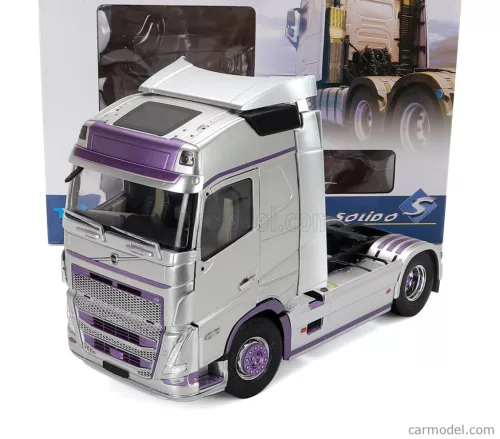VOLVO  FH16 750 GLOBETROTTER XL TRACTOR TRUCK 2-ASSI 2021  SILVER PURPLE
