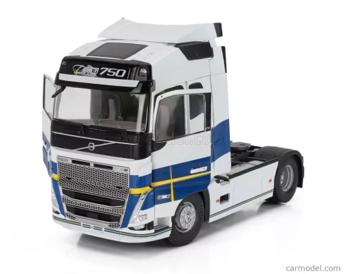 VOLVO  FH16 750 GLOBETROTTER XL GOTEBORG EDITION TRACTOR TRUCK 2-ASSI 2021  WHITE BLUE
