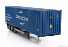 ACCESSORIES  TRAILER FOR TRUCK - RIMORCHIO TRASPORTO CONTAINER  BLUE