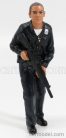 FIGURES  POLIZIOTTO CON FUCILE - POLICE OFFICER II WITH RIFLE GUN  BLACK