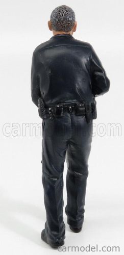 FIGURES  POLIZIOTTO CON FUCILE - POLICE OFFICER II WITH RIFLE GUN  BLACK
