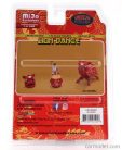 FIGURES  SET 4X LION DANCE 2  RED