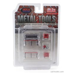 ACCESSORIES  SET OFFICINA GARAGE TOOL  GREY RED