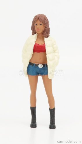 FIGURES  GIRL HIP HOP - 3  WHITE RED BLUE