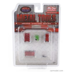 ACCESSORIES  SET OFFICINA GARAGE TOOL  RED GREEN