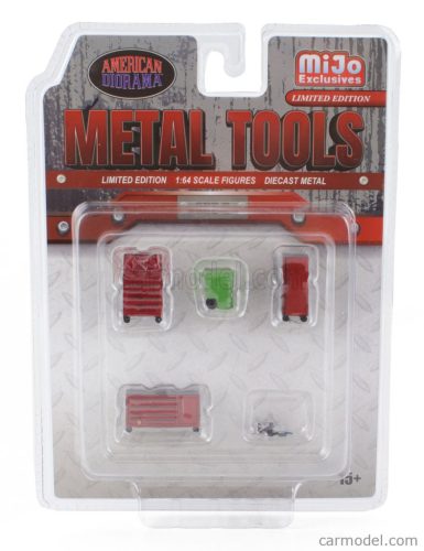 ACCESSORIES  SET OFFICINA GARAGE TOOL  RED GREEN