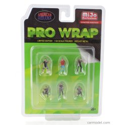 FIGURES  SET 6X PRO WRAP  VARIOUS