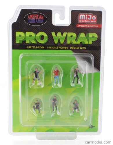 FIGURES  SET 6X PRO WRAP  VARIOUS
