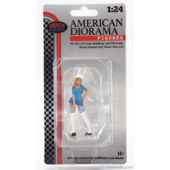 FIGURES  COSPLAY GIRL 3  2 TONE BLUE