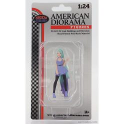 FIGURES  COSPLAY GIRL 4  BLUE GREEN