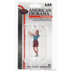 FIGURES  GIRL SELFIE  BLUE BROWN