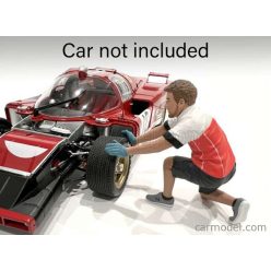 FIGURES  MAN RACE CREW I  BLACK RED WHITE