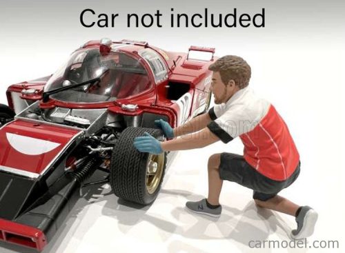 FIGURES  MAN RACE CREW I  BLACK RED WHITE