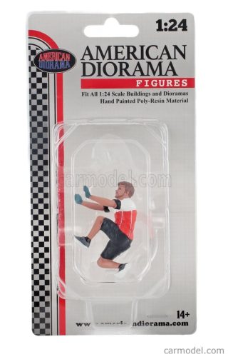 FIGURES  MAN RACE CREW I  BLACK RED WHITE