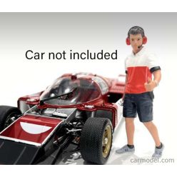 FIGURES  MAN RACE CREW II  BLACK RED WHITE