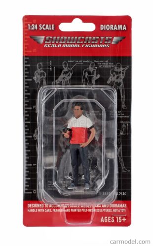 FIGURES  MAN RACE CREW IV  BLACK RED WHITE