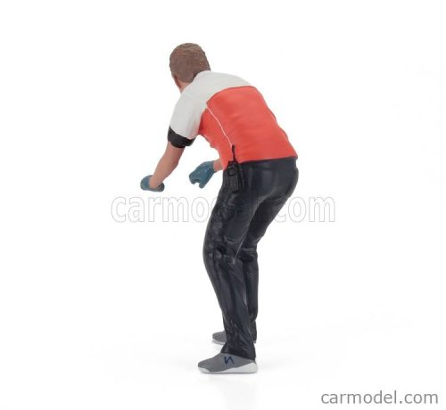 FIGURES  MAN RACE CREW VI  BLACK RED WHITE