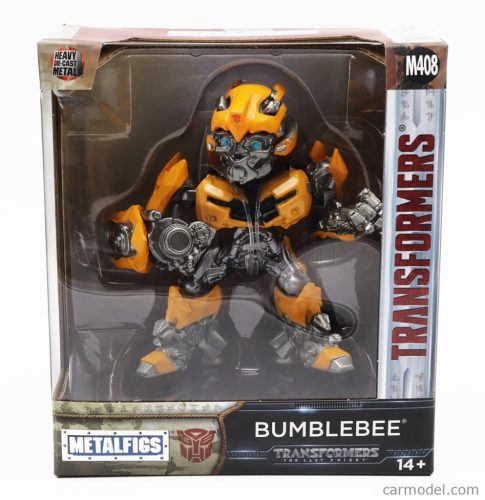 FIGURES  BUMBLEBEE TRANSFORMERS - THE LAST KNIGHT - CM. 10.5  YELLOW GREY