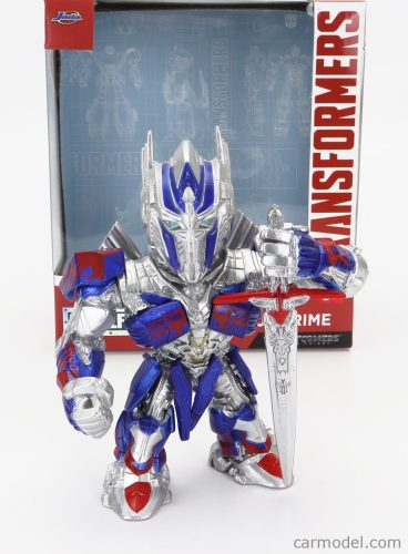 FIGURES  OPTIMUS TRANSFORMERS- CM. 10.5  BLUE SILVER