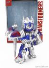 FIGURES  OPTIMUS TRANSFORMERS- CM. 10.5  BLUE SILVER
