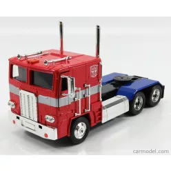   FREIGHTLINER  FLT86 TRACTOR TRUCK 3-ASSI 1986 - OPTIMUS PRIME TRANSFORMERS IV L'ERA DELL'ESTINZIONE - MOVIE 2014  RED BLUE
