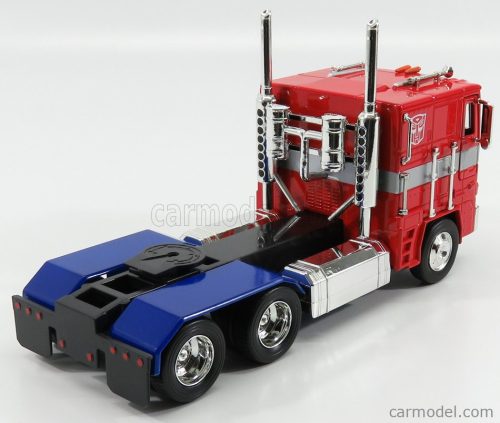 FREIGHTLINER  FLT86 TRACTOR TRUCK 3-ASSI 1986 - OPTIMUS PRIME TRANSFORMERS IV L'ERA DELL'ESTINZIONE - MOVIE 2014  RED BLUE