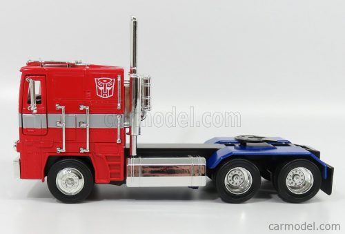 FREIGHTLINER  FLT86 TRACTOR TRUCK 3-ASSI 1986 - OPTIMUS PRIME TRANSFORMERS IV L'ERA DELL'ESTINZIONE - MOVIE 2014  RED BLUE