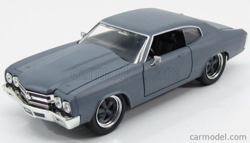 CHEVROLET  DOM'S CHEVELLE 454SS 1970 - FAST & FURIOUS  IV (2009) - SOLO PARTI ORIGINALI - ORIGINAL PARTS  PRIMER MATT GREY
