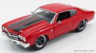 CHEVROLET  DOM'S CHEVY CHEVELLE 454SS 1970 - FAST & FURIOUS  IV (2009) - SOLO PARTI ORIGINALI - ORIGINAL PARTS  RED BLACK