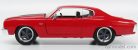 CHEVROLET  DOM'S CHEVY CHEVELLE 454SS 1970 - FAST & FURIOUS  IV (2009) - SOLO PARTI ORIGINALI - ORIGINAL PARTS  RED BLACK