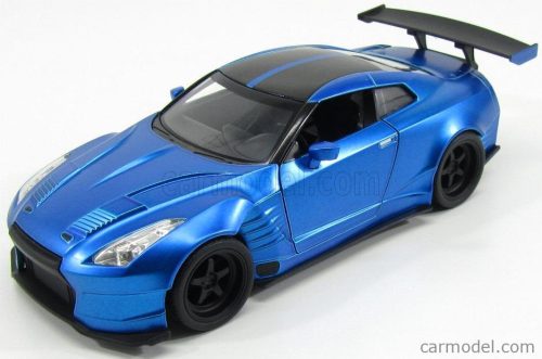 NISSAN  BRIAN'S GT-R R35 2009 BEN SOPRA - FAST & FURIOUS VII (2015)  MATT BLUE BLACK