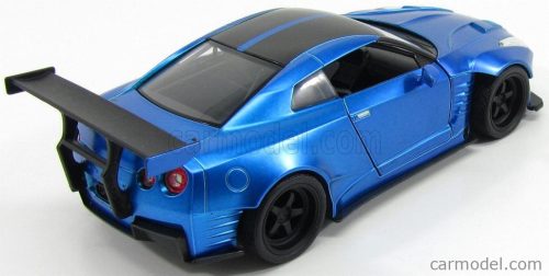 NISSAN  BRIAN'S GT-R R35 2009 BEN SOPRA - FAST & FURIOUS VII (2015)  MATT BLUE BLACK