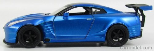 NISSAN  BRIAN'S GT-R R35 2009 BEN SOPRA - FAST & FURIOUS VII (2015)  MATT BLUE BLACK