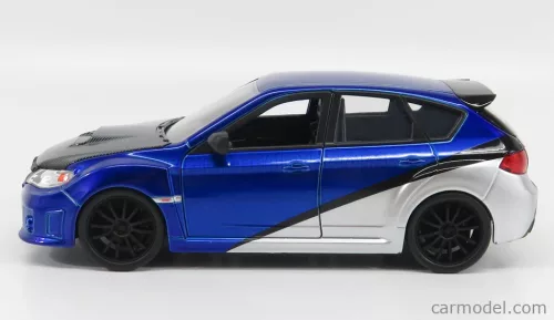 SUBARU  IMPREZA WRX STI 2009 - PAUL WALKER - BRIAN O'CONNER - FAST & FURIOUS IV (2009)  BLUE SILVER BLACK