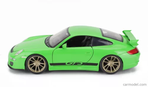 PORSCHE  911 997 GT3 RS COUPE 2007 - FAST & FURIOUS  GREEN