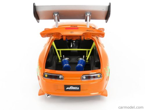 TOYOTA  SUPRA MKIV 1995 - PAUL WALKER - WITH BRIAN O'CONNER FIGURE - FAST & FURIOUS 1 2001