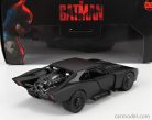 BATMAN  BATMOBILE WITH FIGURE 2022 - THE BATMAN MOVIE  MATT BLACK