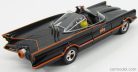 BATMAN  BATMOBILE 1966 - CLASSIC TV SERIES WITH FIGURES BATMAN AND ROBIN  BLACK RED